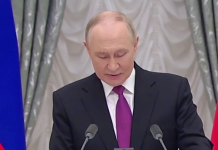 Путін вигадав нову божевільну причину вторгнення в Україну: каже, РФ «захищає суверенітет»